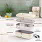 Scaldavivande Elettrico Portatile 1L/45W Beige, Lunch Box