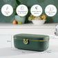 Scaldavivande Elettrico Portatile 1L/45W Verde, Lunch Box